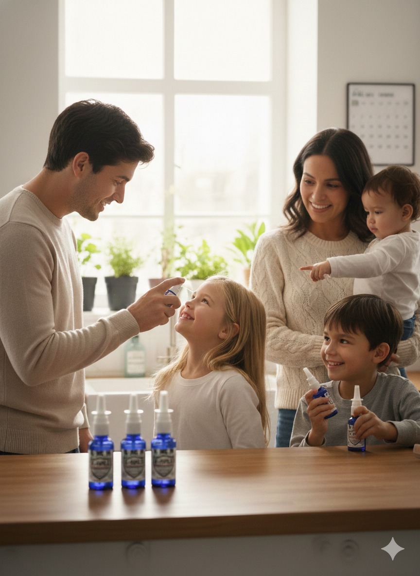 X-HALE , ORGANIC Nasal Cleanser/Moisture/Allergy Rinse. 1 oz.