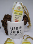 RISE & GRIND ; Coffee exfoliating, polish and face scrub. ** NOW IN 4 OZ ** - SmellMeNot